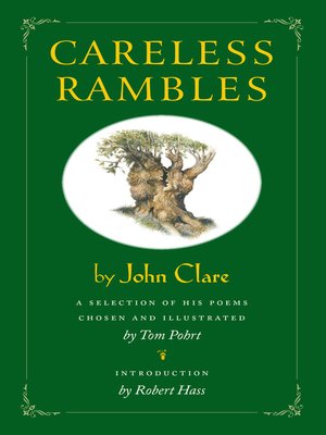 cover image of Careless Rambles by John Clare